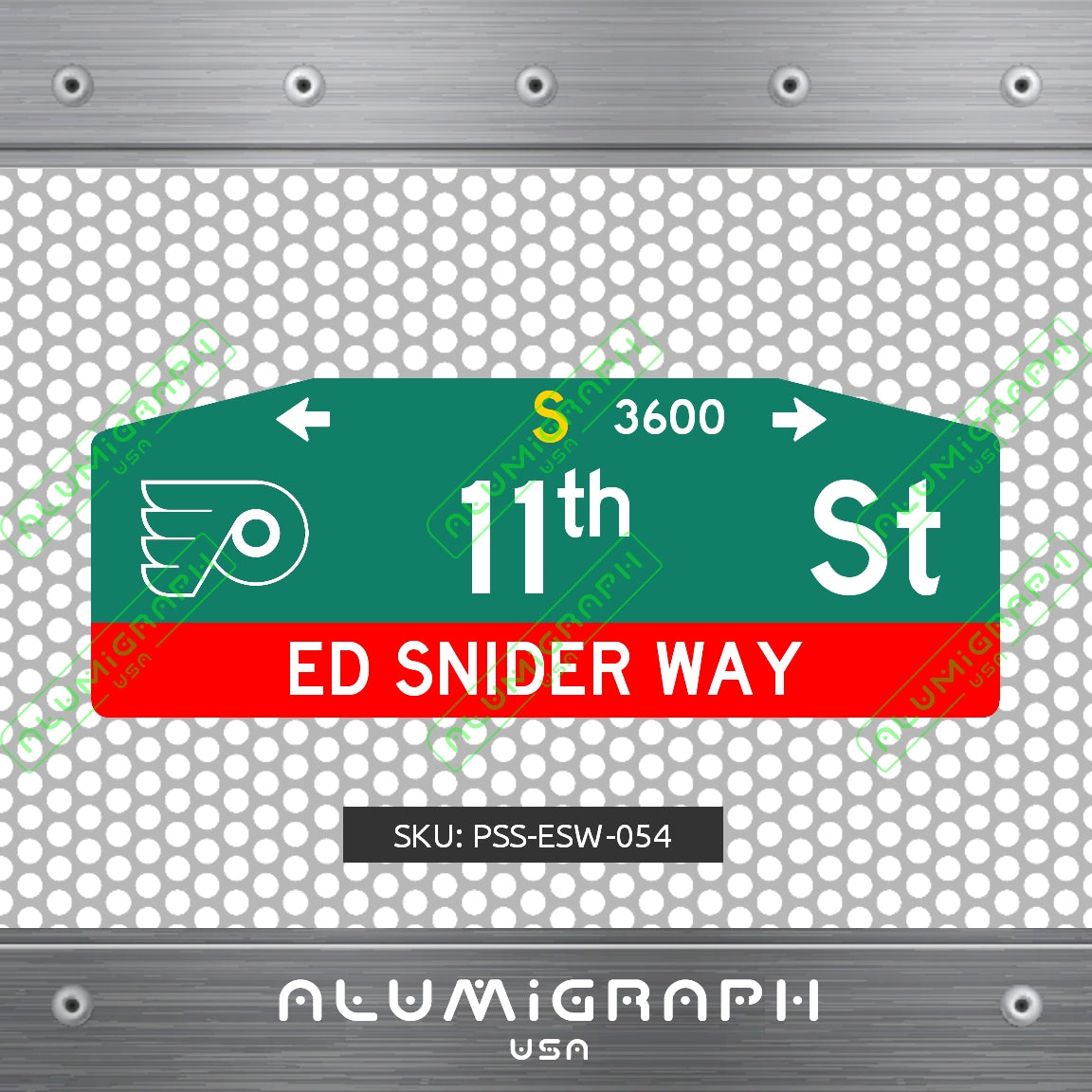 Customizable Photo-Metal Philadelphia Street Signs - FREE S&H*