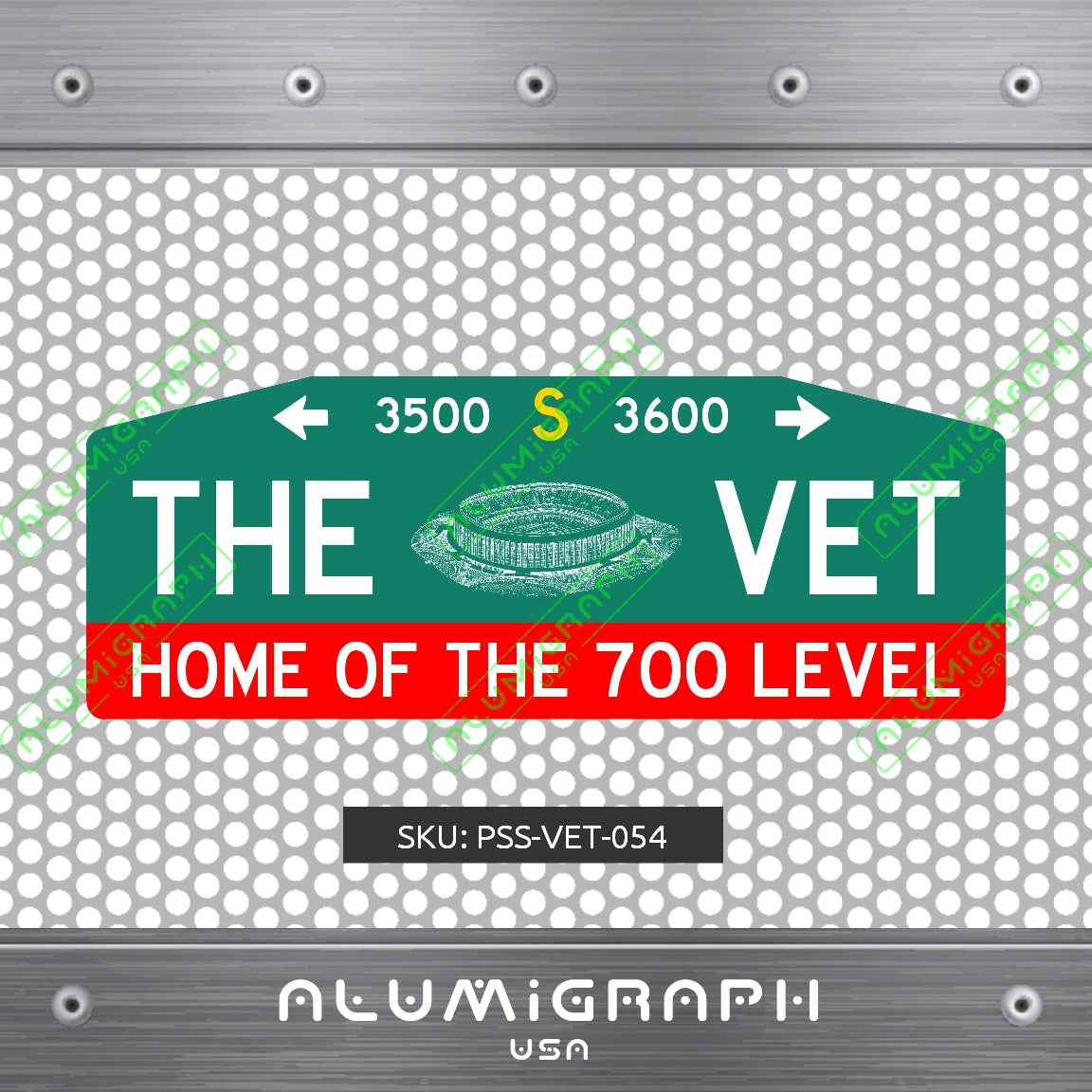 Customizable Photo-Metal Philadelphia Street Signs - FREE S&H*